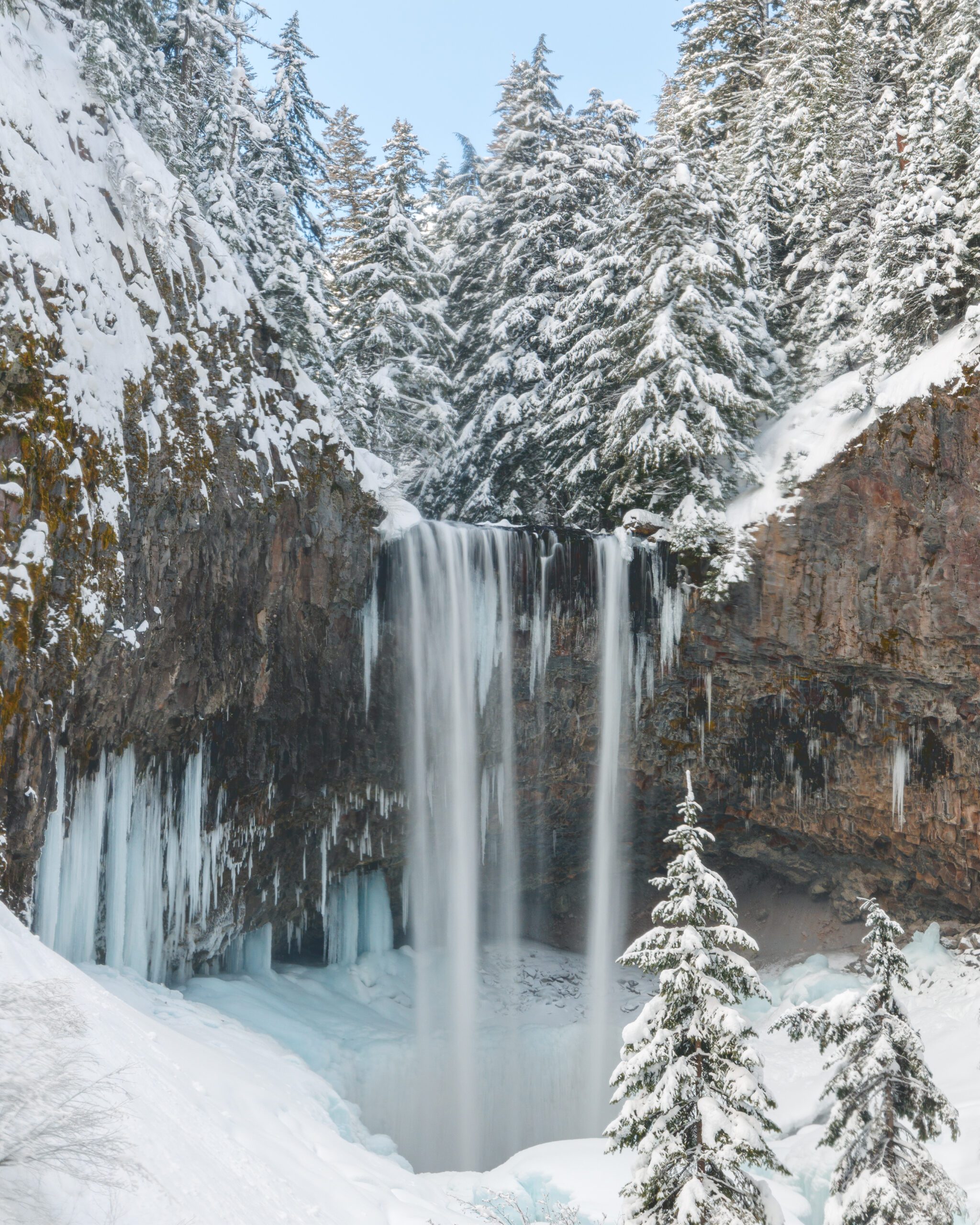 Tamanawas Falls by Jeff Risher