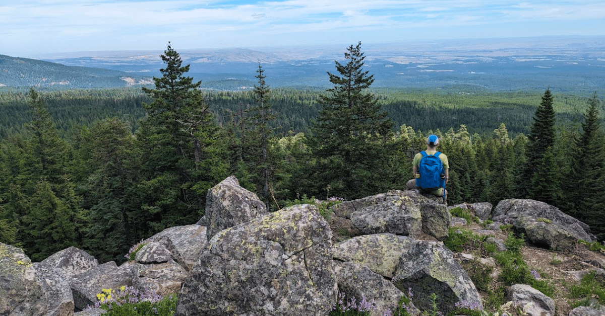 Grasshopper Overlook in Oregon by Helena Virga